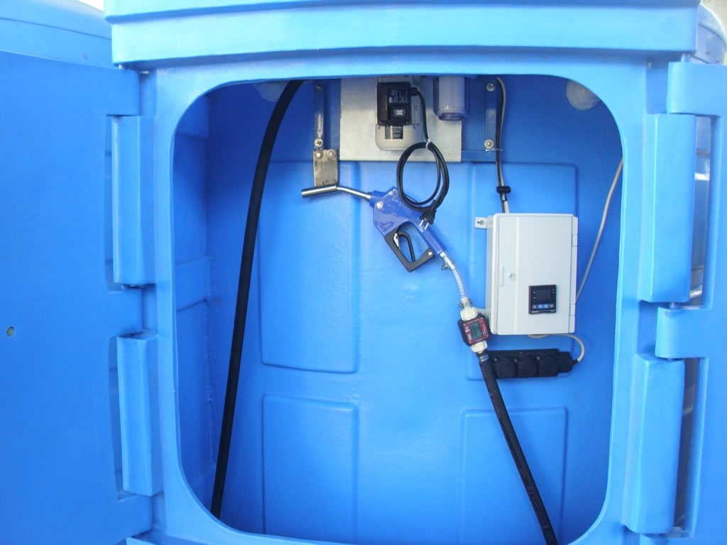 Absima Kunststoff Öltank blau (AS-2320082)